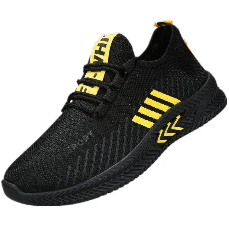 

New Fashion Sneakers Lightweight Men Running Shoes Breathable Male Footwear Lace Up Walking Shoe Sport Running Sneaker