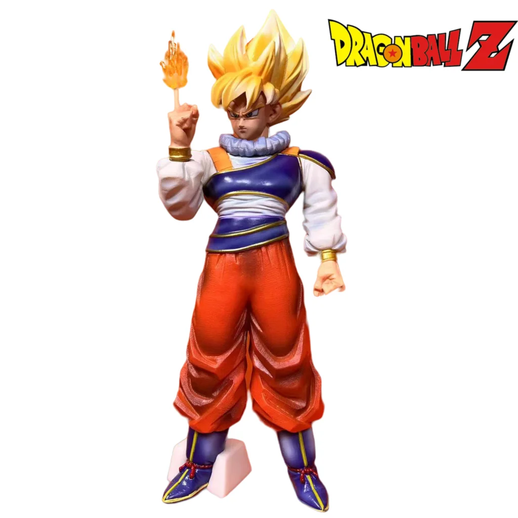 

Dragon Ball Z Anime Figures Space Suit Son Goku 31cm Super Saiyan PVC Action Figure Juguetes Children Toys Birthday Gift Model