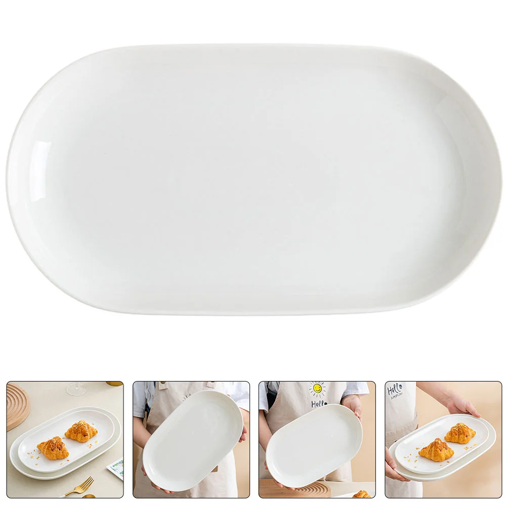 

Plate Tray Dish Serving Ceramic Snackplatesdinner Cake Steamed Tasting Salad Sandwich Fruits Out Pastry Sushi Steamer Tip