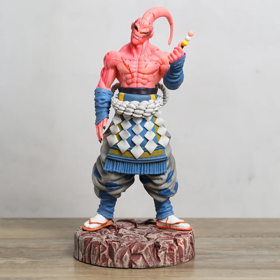 

28cm Dragon Ball Samurai Majin Buu PVC Figure Model Statue Collection Toy