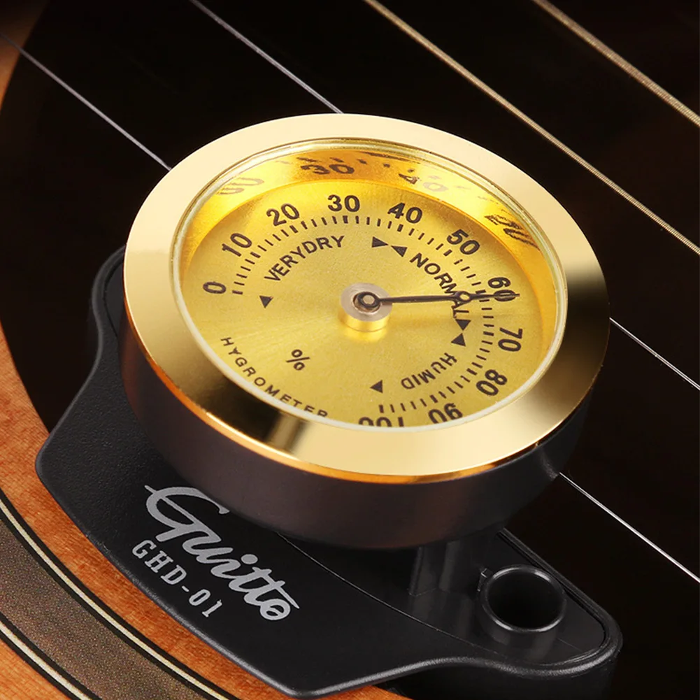 

Acoustic Classic Folk Classical Guitar Humidifier Hygrometer Humidity Care + Water Dropping Bottle With Indicating Needle
