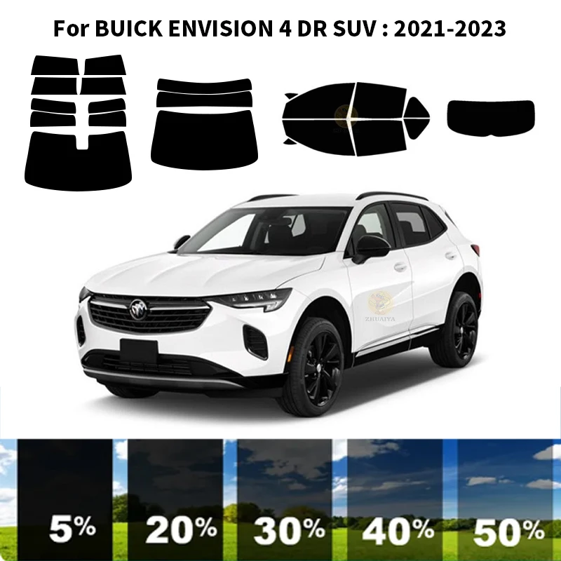 

Precut nanoceramics car UV Window Tint Kit Automotive Window Film For BUICK ENVISION 4 DR SUV 2021-2023