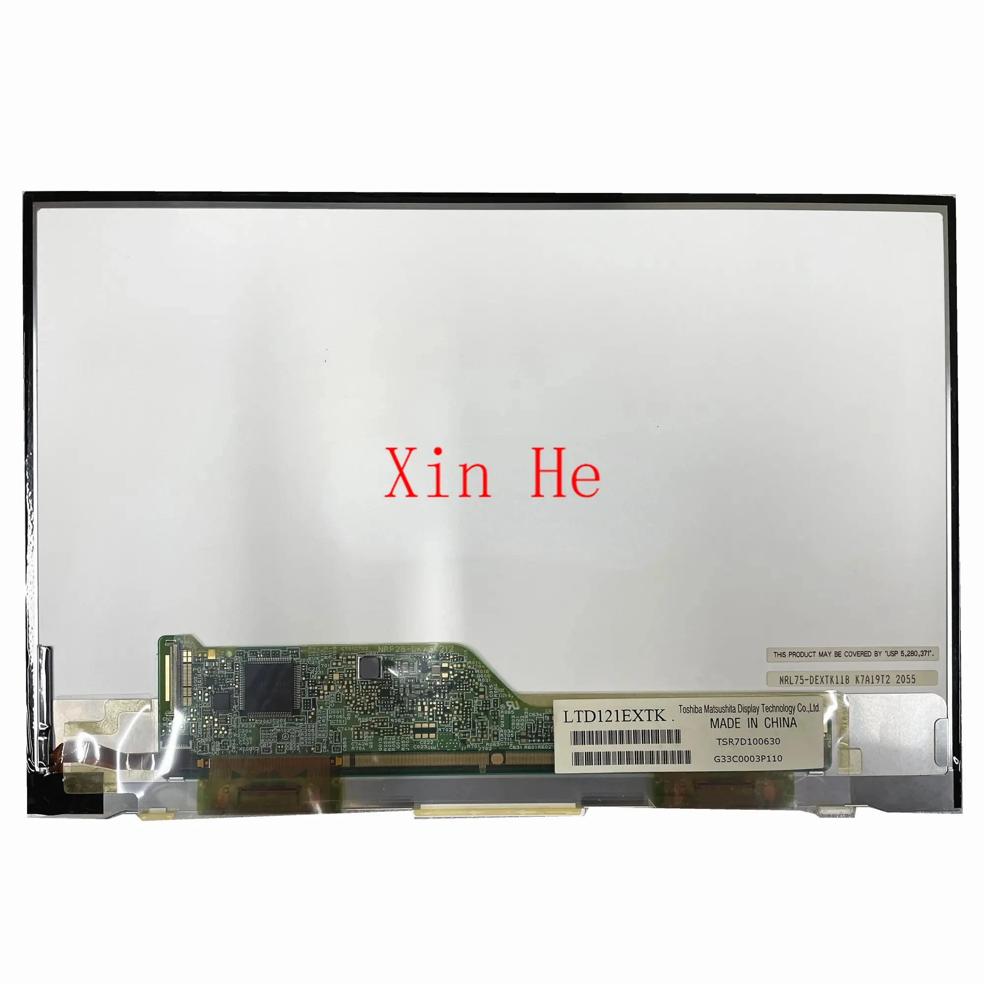 LTD121EXTK 12 1-дюймовая ЖК-панель для ноутбука 1280*800