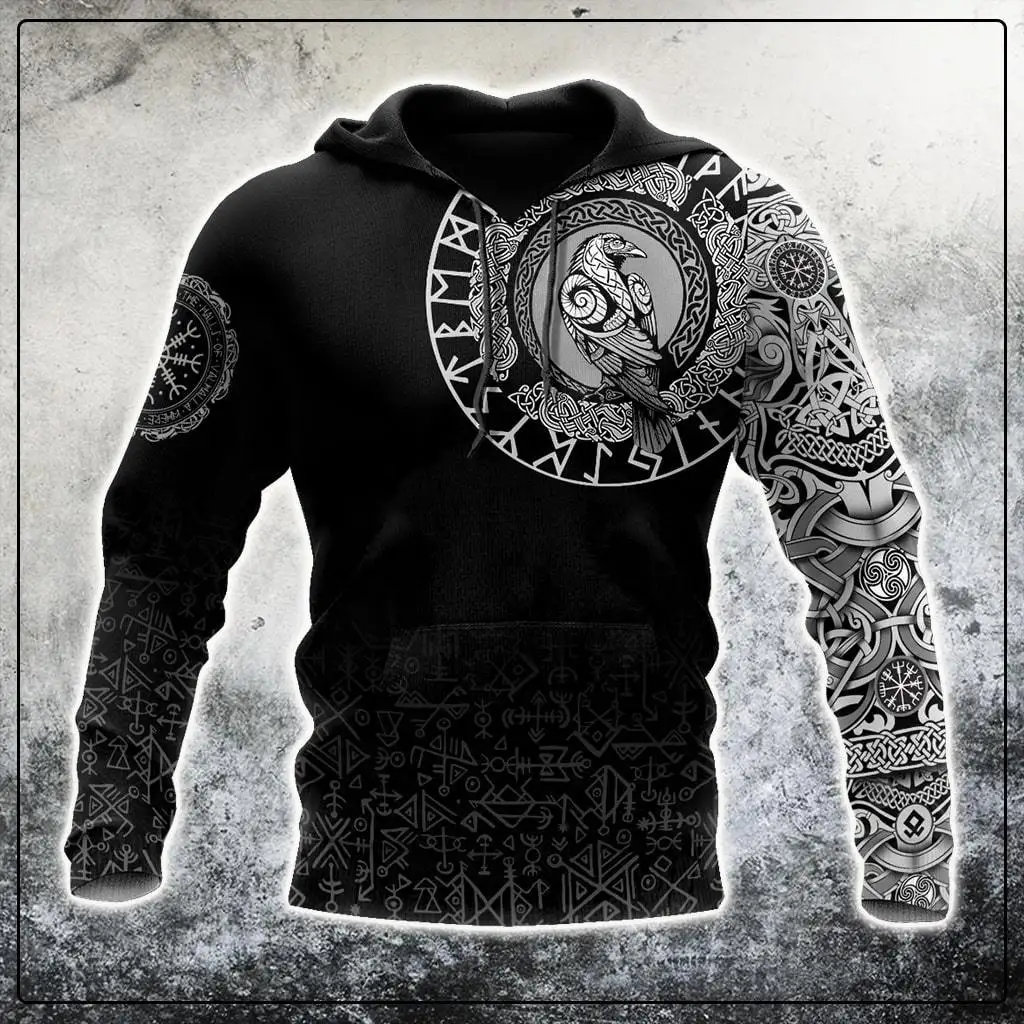 

Viking Raven Tattoo 3D Full Printed Unisex Deluxe Hoodie Men Sweatshirt Streetwear Zip Pullover Casual Jacket Tracksuit-8377