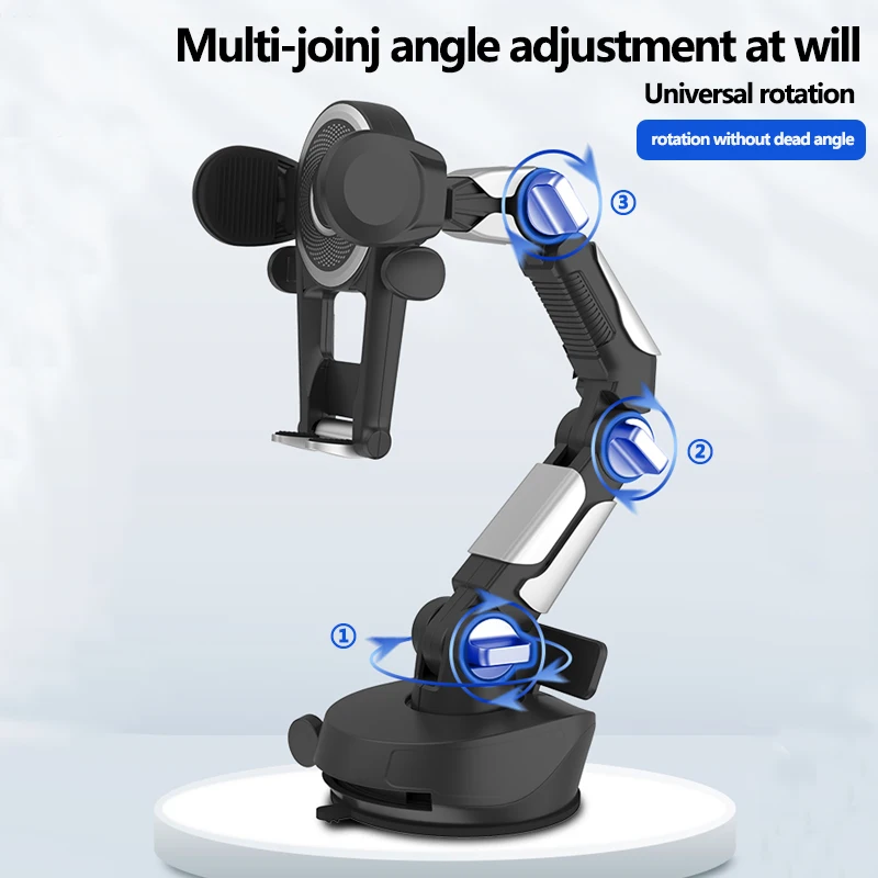 Car Phone Holder Mount Suction Cup Dashboard Windshield Universal Cell Phone Holder Stand Strong Suction Car Mount for Truck SUV