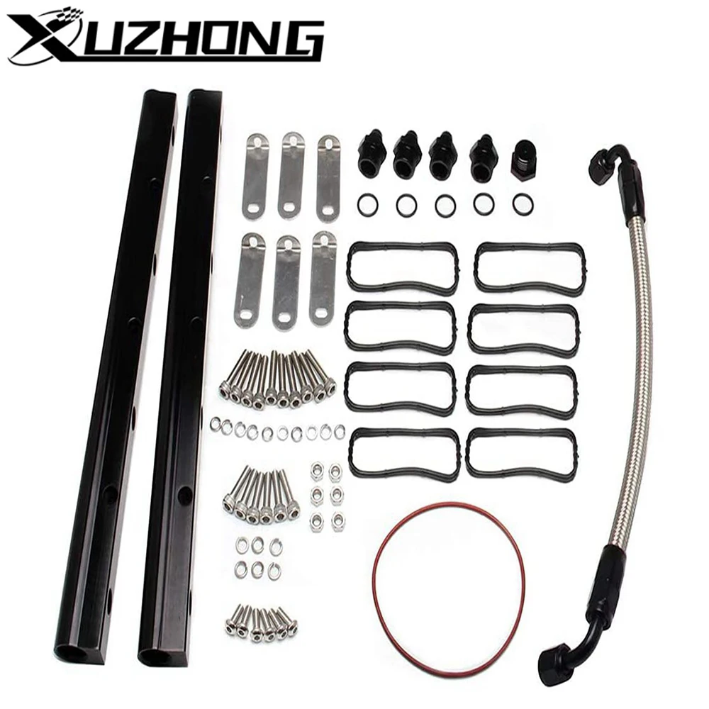 

LS LS1 LS2 LS3 LS6 заготовка алюминиевая высокопроизводительная Топливная рейка для Chevrolet GMC Pontiac автозапчасти