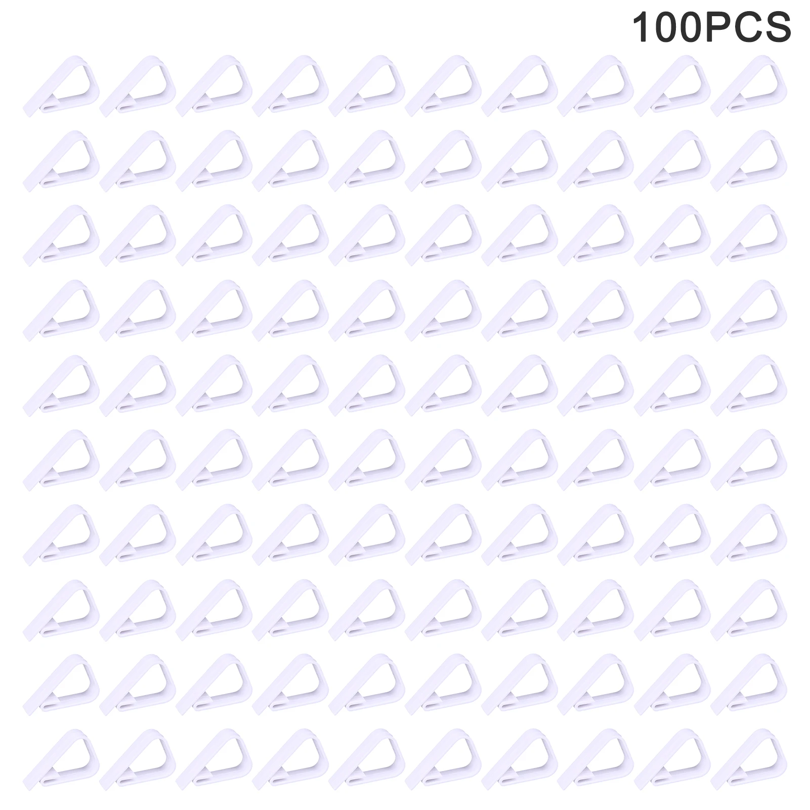 

100pcs Restaurant Picnic Anti Slip Tablecloth Clips Practical Terrace Garden Easy Grip Safe Professional Reusable For Outdoor