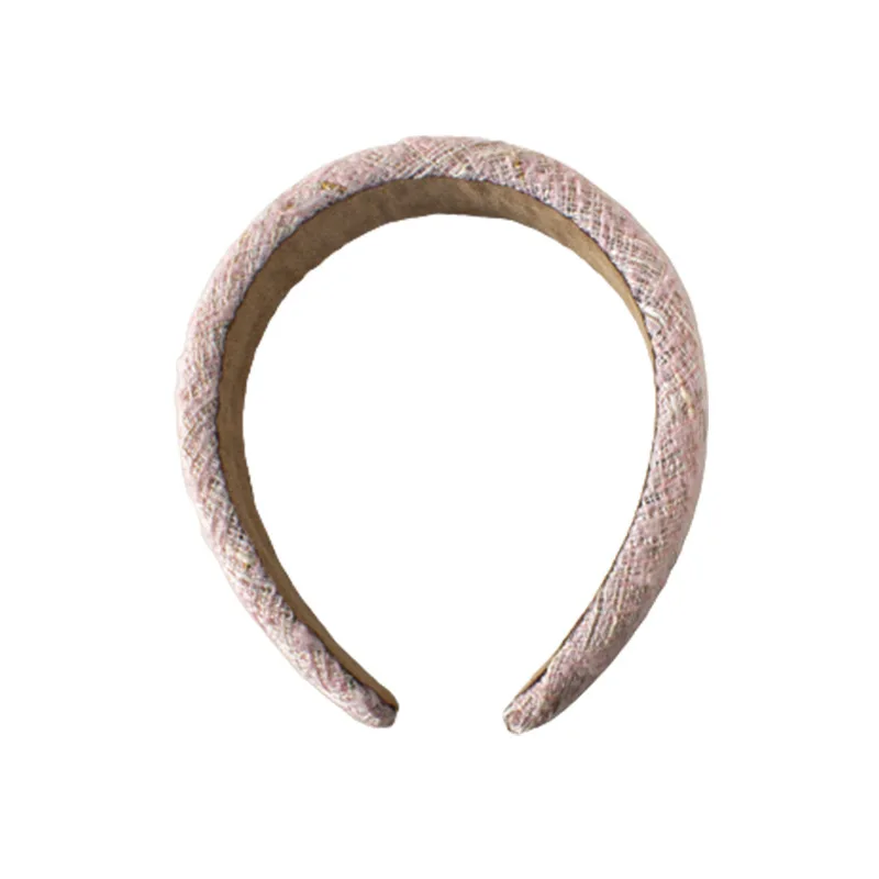 Модный женский розовый обруч для волос милый высокого давления с изображением