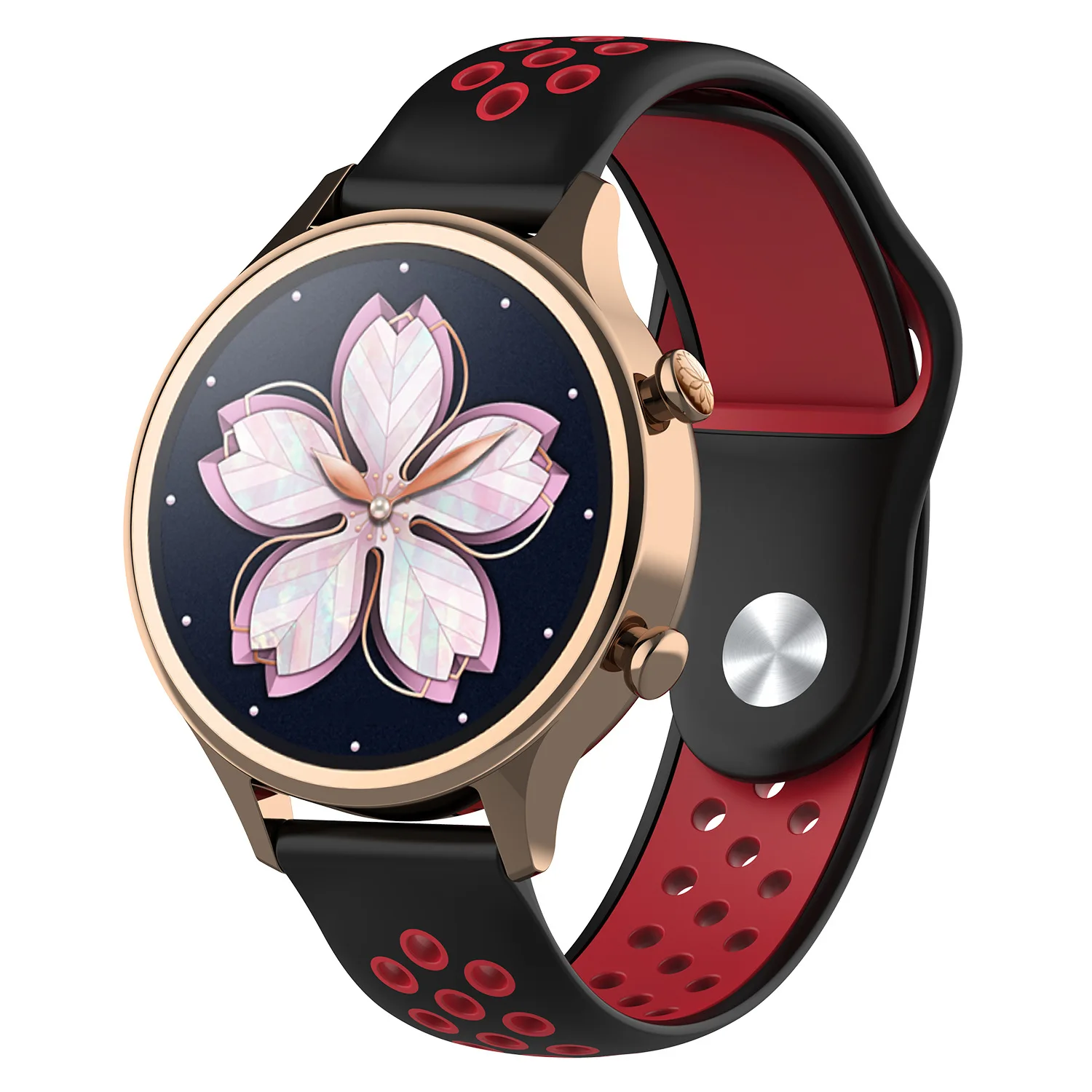 double colour Silicone Strap for Garmin Vivoactive 4 4s Venu 2s Bracelet Wrist Band Sport Correa for Forerunner 55 158 245M 645