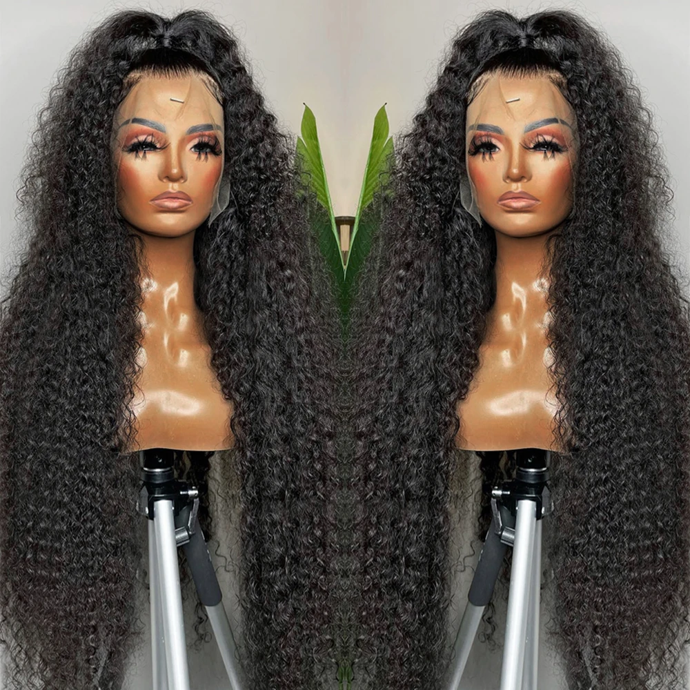 

Loose Deep Wave Lace Frontal Wig 13x4 360 HD Lace Front Human Hair Wigs 30 Inch Brazilian Curly Human Hair Wigs for Black Women