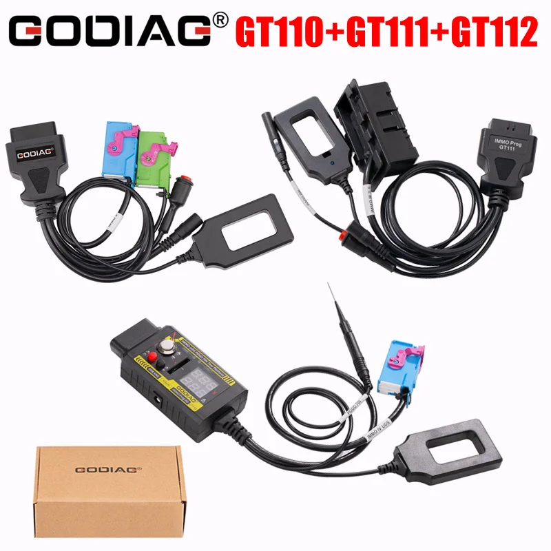 Тестовые платформы GODIAG VAG GT112 K-Line GT111 CAN-Bus GT110 UDS с контактом Pogo для 2nd/3rd/3 5th/4th