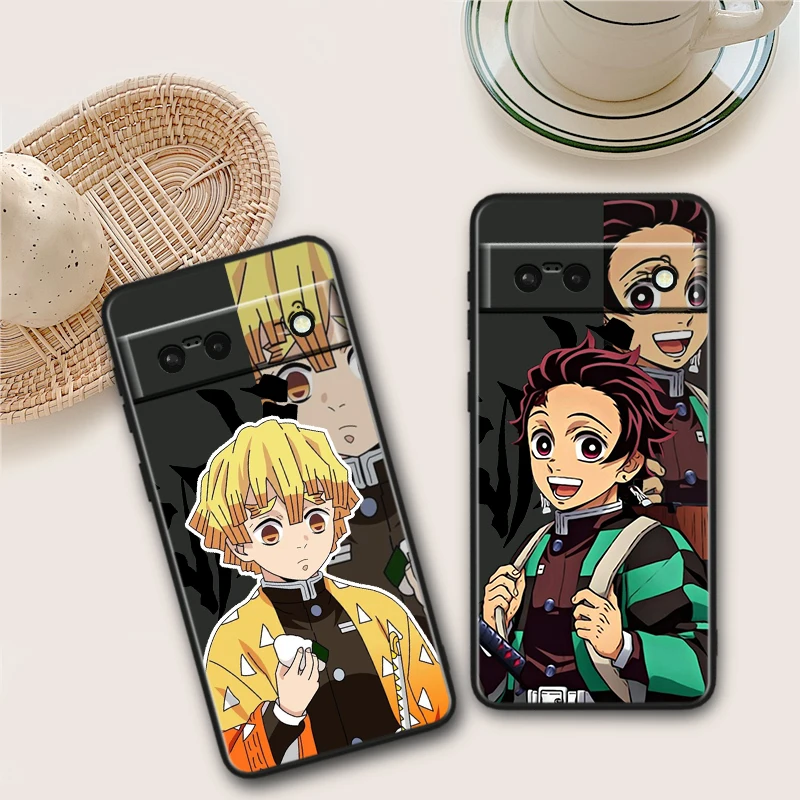 Силиконовый чехол из ТПУ для Google Pixel 8 7A 7 6A 6 5A 5 5XL 4A 4XL 4 Pro