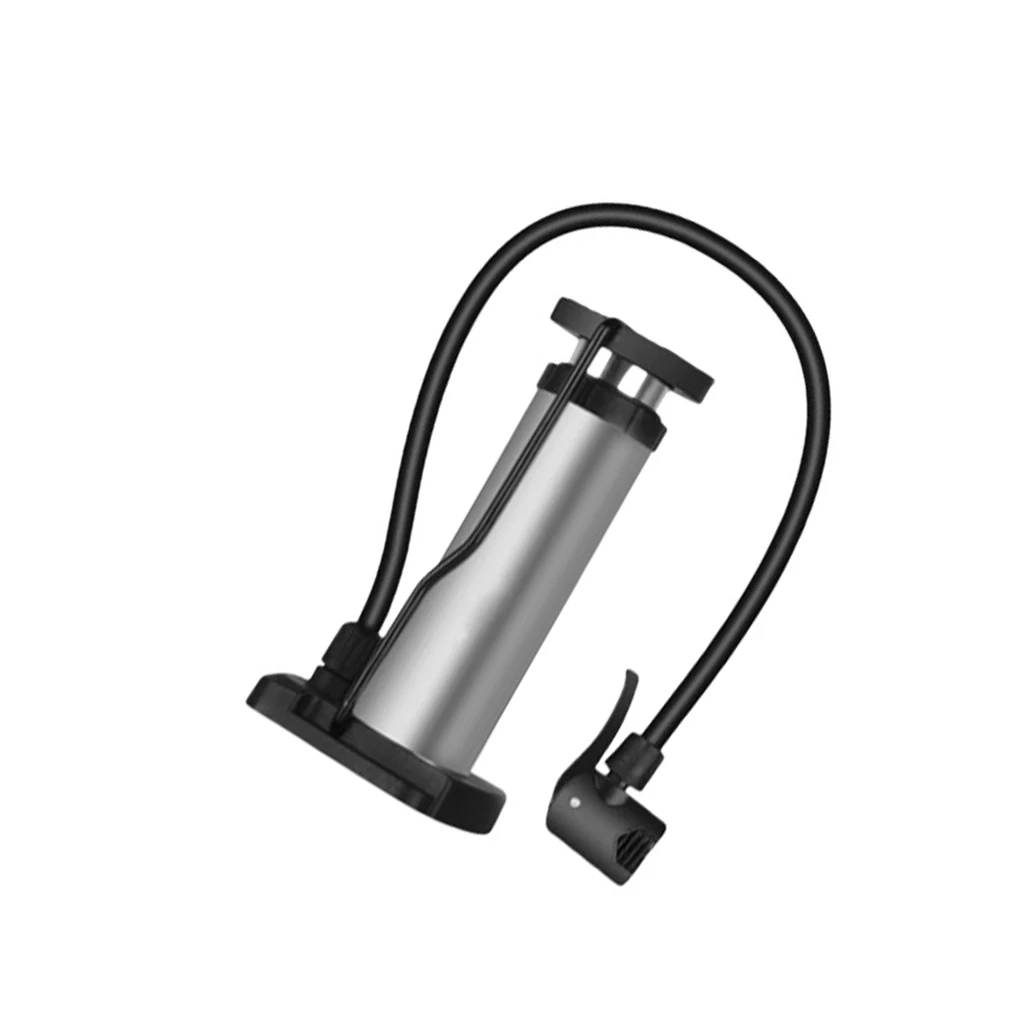 

Ручной воздушный насос, Нескользящие насосы высокого давления, велосипедные аксессуары, стойка для установки на станке с ЧПУ, серебристое у...