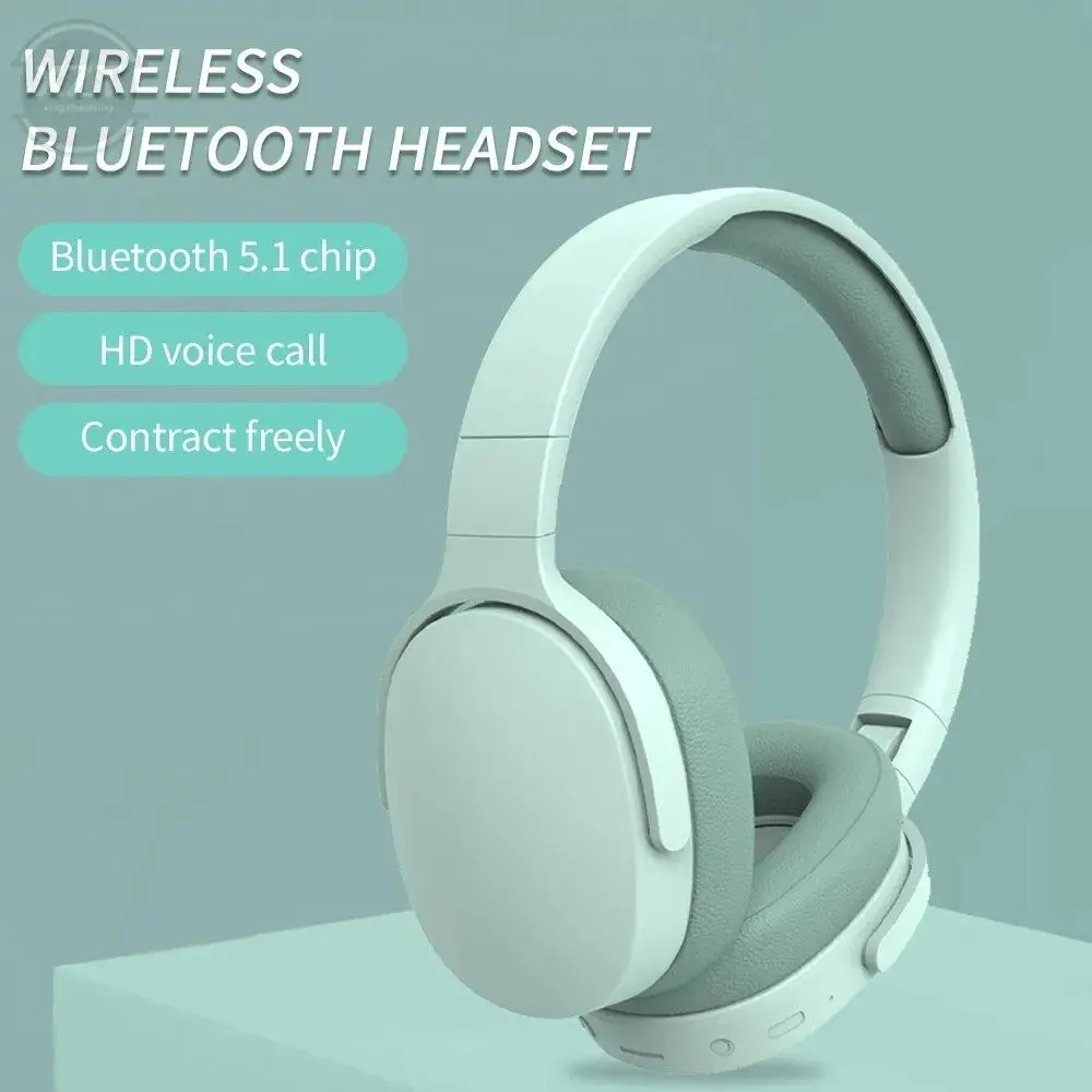 

Stereo Wireless Bluetooth Headphone with 3.5mm Cable Over Ear Game Headset HIFI Headset with Microphone Noise Reduction Headset