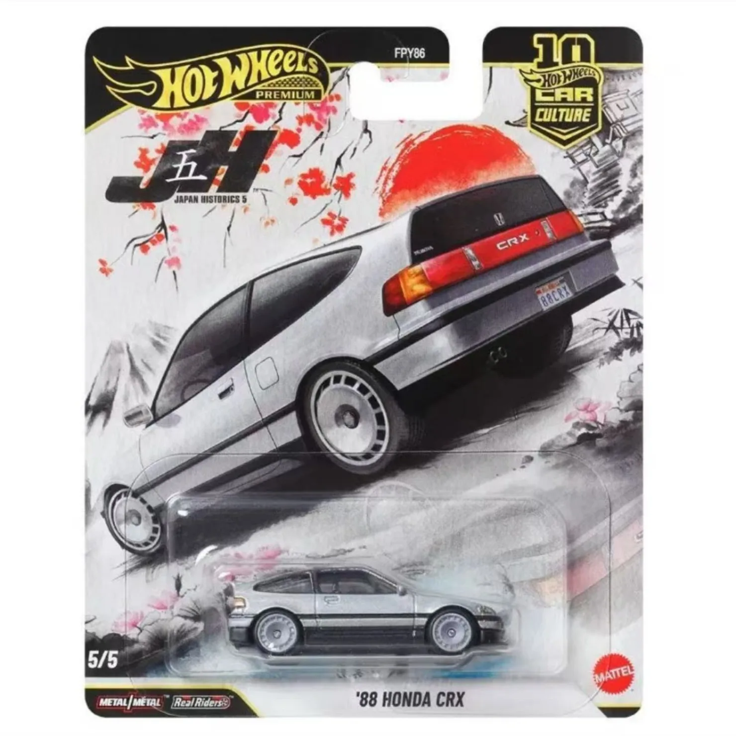 Фото Оригинальные Hot Wheels Премиум Культура автомобилей Япония Историка 5-металлические миниатюрные автомобили Hotwheels 1/64 Модель автомобиля 1:64 Литые под давлением Hotwheels №4