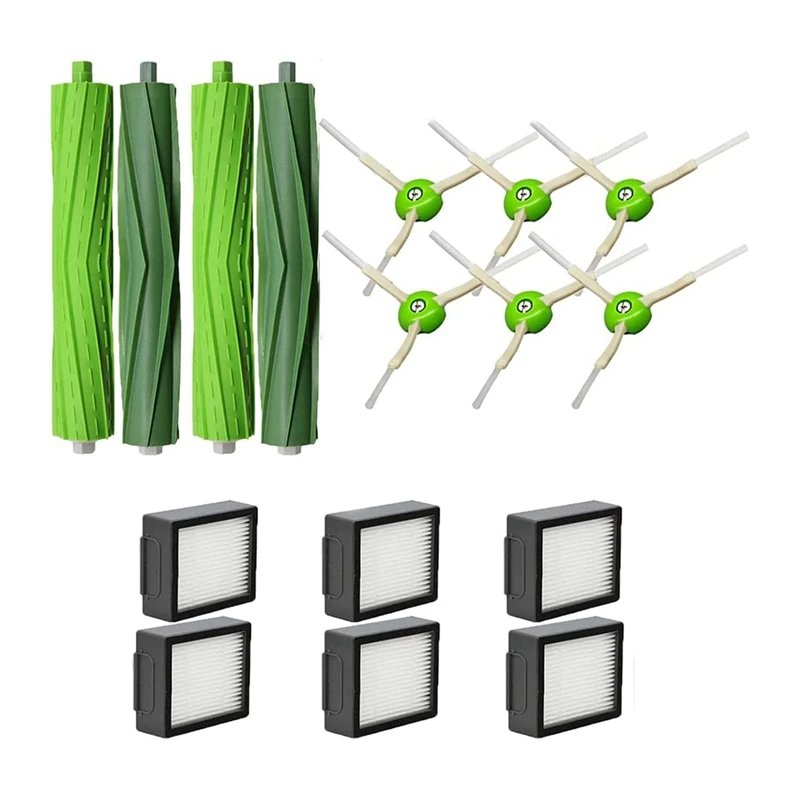 

Main Brush Side Brush Filter For Irobot Series Replenishment Kits For I7 I7+ E5 E6 I3 Replacement Parts Kit
