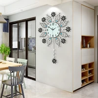 european contracted sitting room wall clock clock mute creative household adornment art clock amazon sells quartz clock