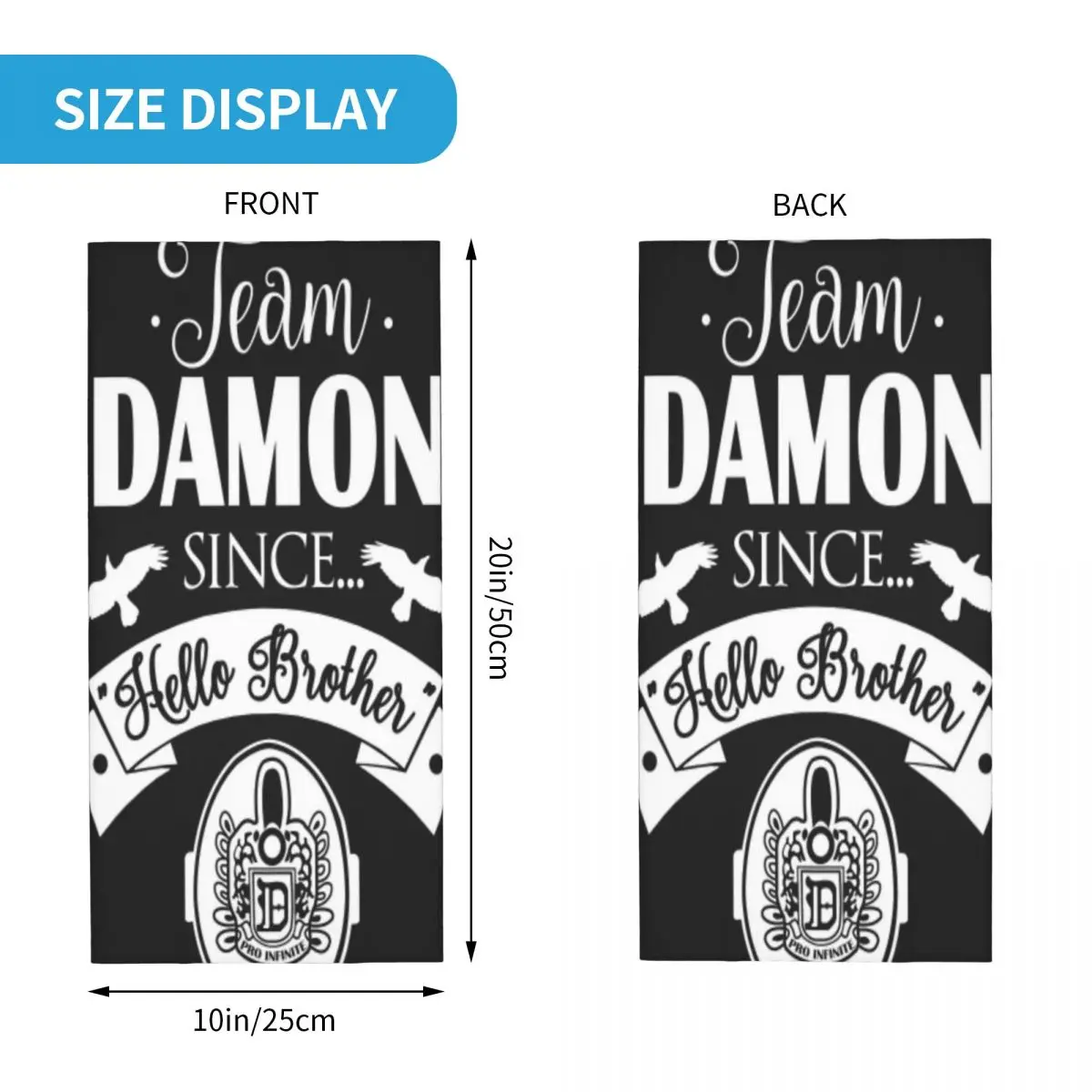 Команда Деймон с надписью Hello Brothers |