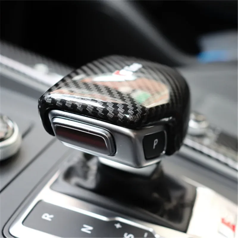 Крышка ручки автомобиля модификация головки переключения для Audi Sline A3 A1 A4 B8 B7 A6 C7 A5