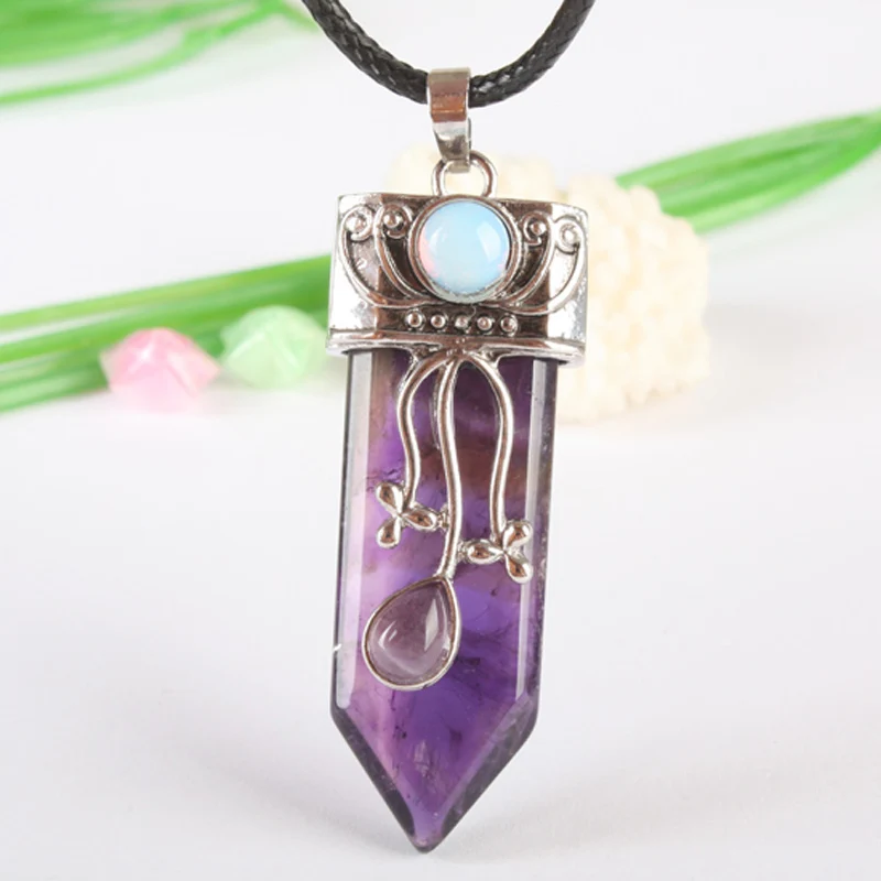 Полосатый оникс аметист лазурит розовый кварц лабрадорит прозрачный кристалл