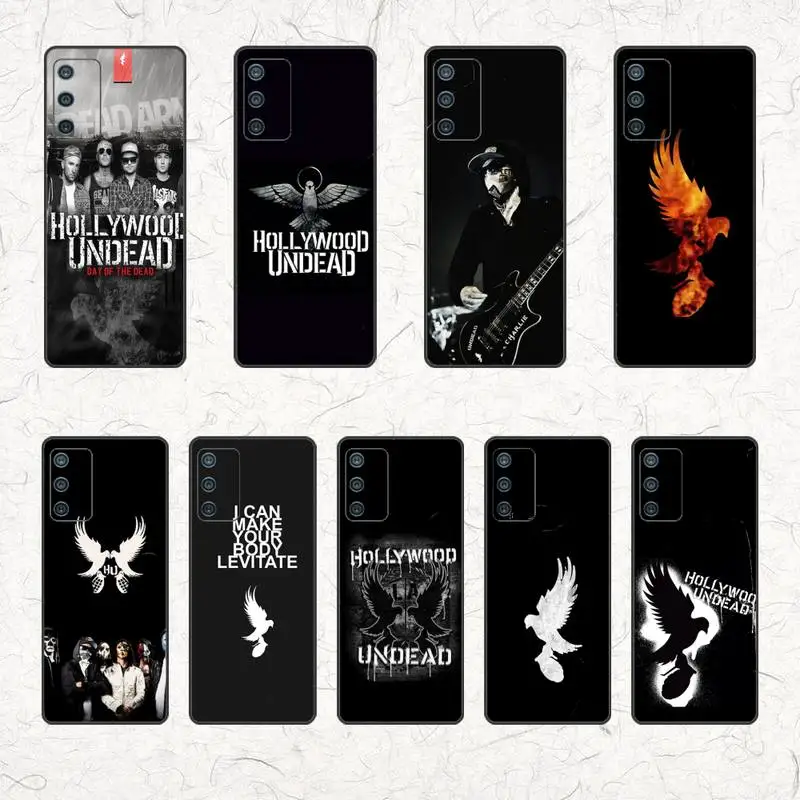 Жесткий чехол для телефона hollywood undead для Samsung Galaxy S23 S22 S21 S20 Note 20Ultra 10Plus 5G ULTRA 5G