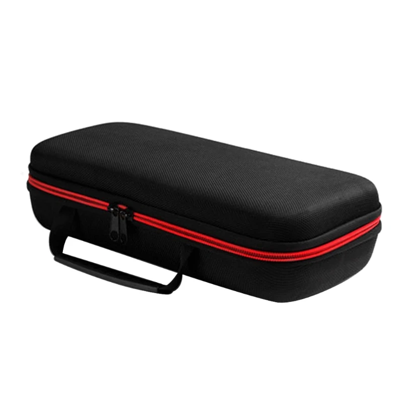 

Wireless Microphone Storage Bag Portable Microphone Hard for Case Carry Bag for Travelling Camping Business Trip W3JD