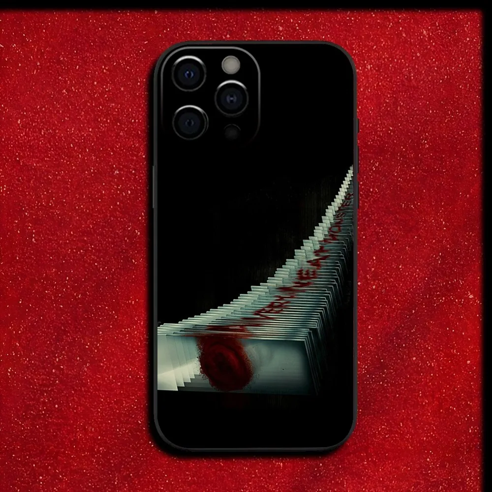 Чехол для телефона D-Dexter Morgan iPhone 16 15 14 13 12 11 Pro X XS Max XR Plus Mini Soft Black Cover