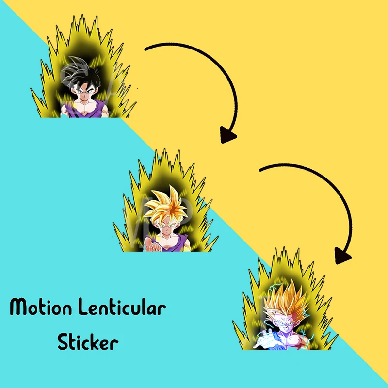 

popual Anime 3D Car Sticker Cartoon Home dcor Waterproof Decals Stickers for Refrigerators, Laptops, gift