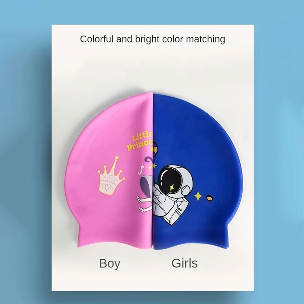 Increase Speed And Reduce Drag For Swimming Skin Friendly Children For Swimming Non-slip Texture Cartoon For Swimming Cute Print