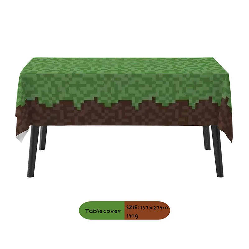 BEAST KINGDOM Пиксельная скатерть в стиле охотника для дня рождения