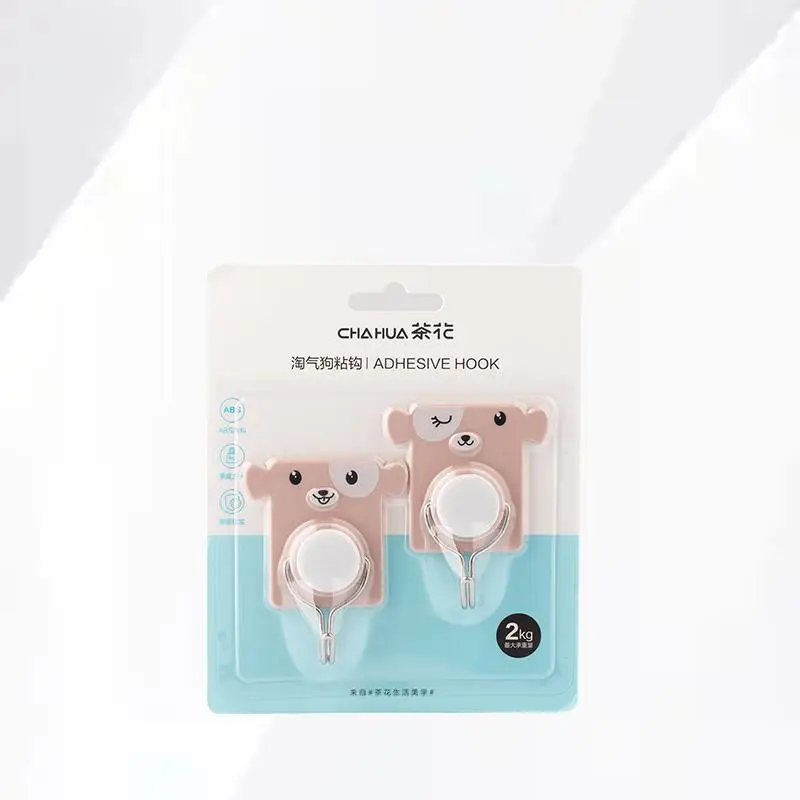 

Camellia Cartoon Strong Hook Household Wall Adhesive Coat And Hat Hook Kitchen Adhesive Hook Hook Hook Sticker