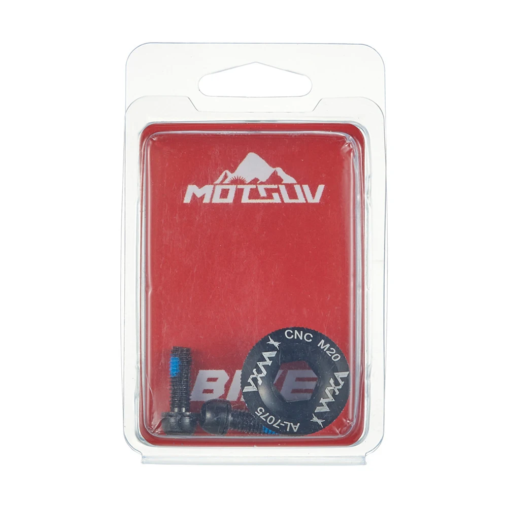 

Road Bike Mountain Bike Bike Hollow Crankset Crank Screw Set M18/M20 High-strength Aluminum Alloy Screw Set Cycling Accessories