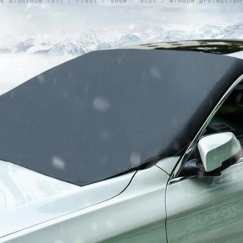 

Магнитный солнцезащитный козырек для лобового стекла автомобиля, снежный солнцезащитный козырек, водонепроницаемый защитный чехол, автом...
