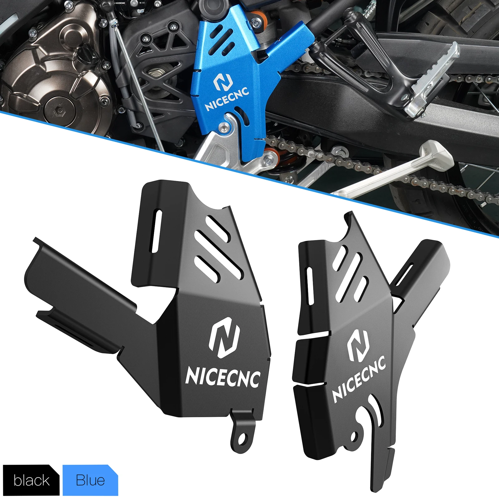 

For Yamaha Tenere 700 Frame Guard Protector Cover for Yamaha 700 Tenere Tenere700 Rally Edition 2019 2020 2021 2022 2023 2024