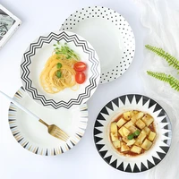 bone china plates porcelain 8 inches serving ceramic popular dinner plate designs on sale dishes dinnerware set