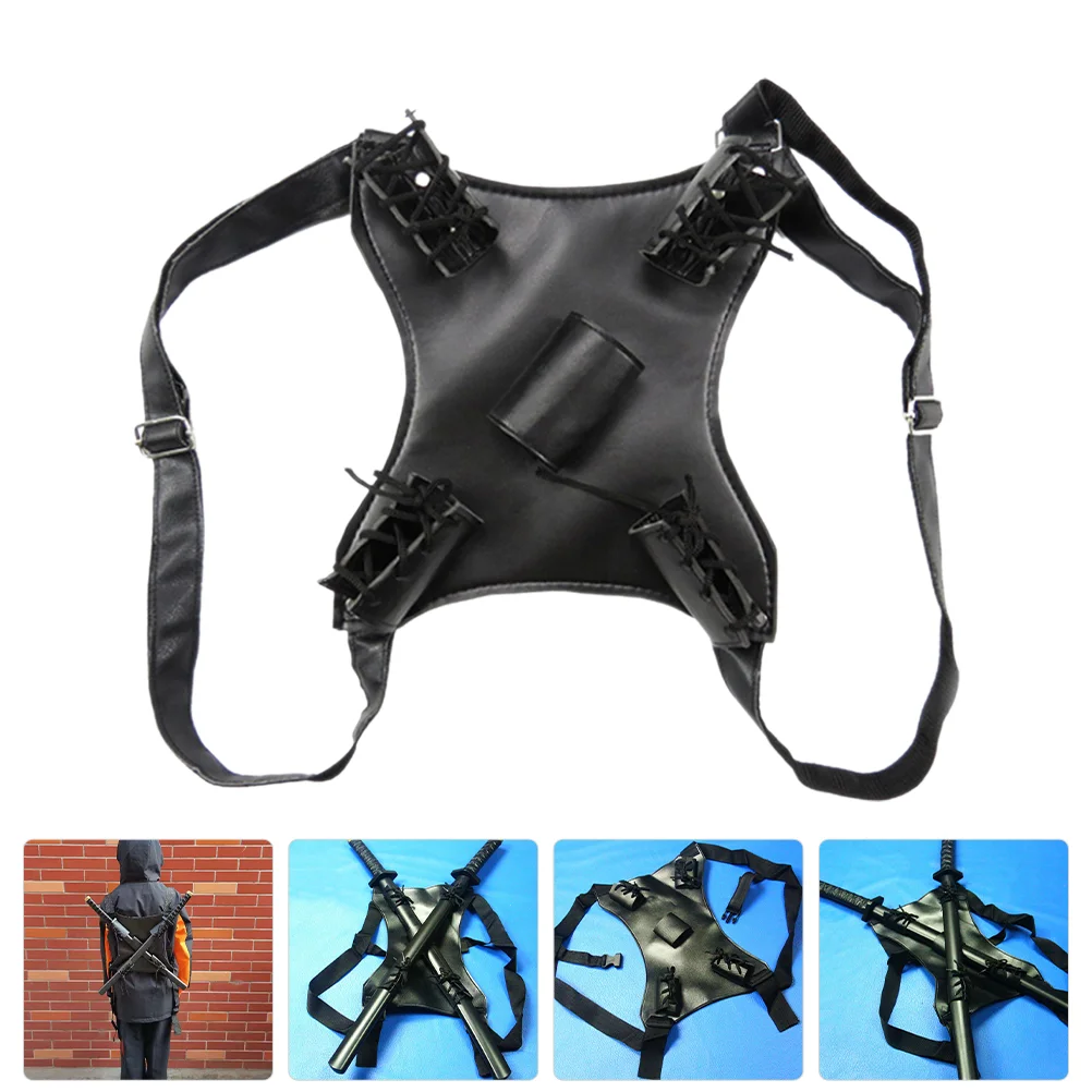 

Carrying Case Holster Dual Strap Canes Men Bag Travel Carrier Child