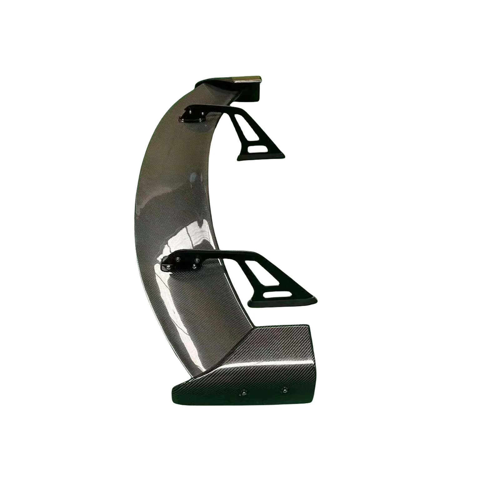 Для Nissan 370Z 2009-2020 57 &quot3D 3DI GT Style Настоящее углеродное волокно задний спойлер крышка