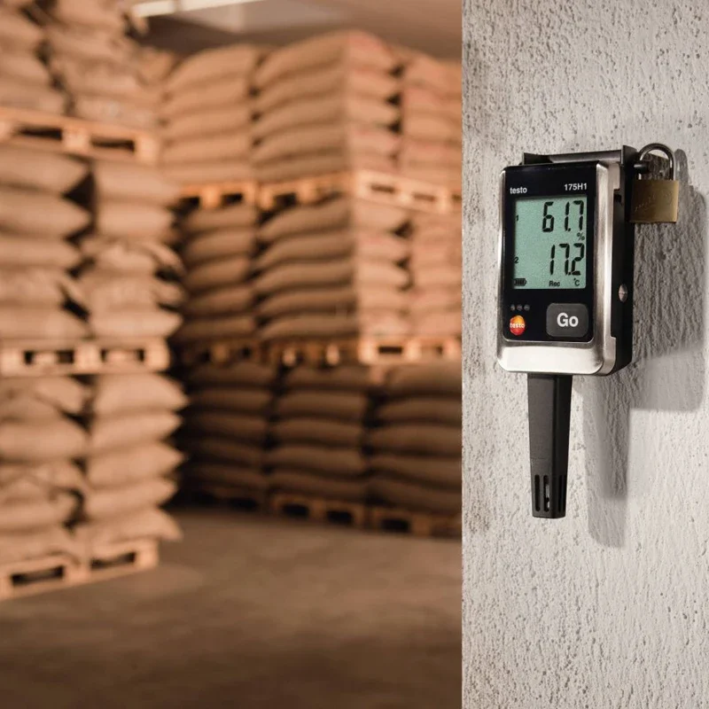 Регистратор данных Testo 175H1 с внешним правым датчиком USB 0572 1754