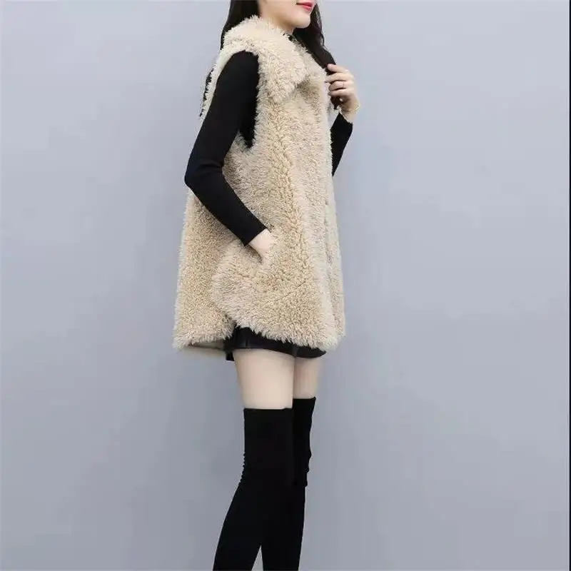 Свободная Женская одежда кашемировый жилет весна и осень свободное приталенное