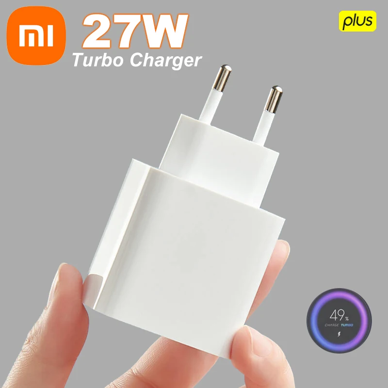 

Original Xiaomi 27W Fast Charger 33W EU QC 4.0 Turbo Quick Charge Adapter Usb Type C 6A Cable for Mi 9t Pro K20 Pro Note 10 Lite