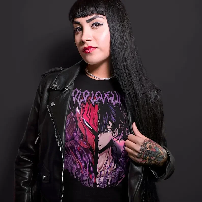 Рубашка для выравнивания Solo рубашка Shadow Monarch Sung Jin-Woo