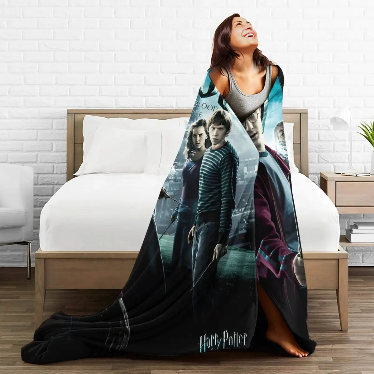 Одеяло из фильма Гаррис P-Potters Magic World качественное мягкое теплое одеяло зимнее для