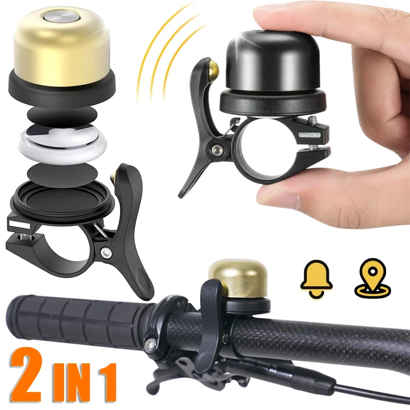 Велосипедный звонок для Apple AirTag водонепроницаемое крепление велосипеда скрытый