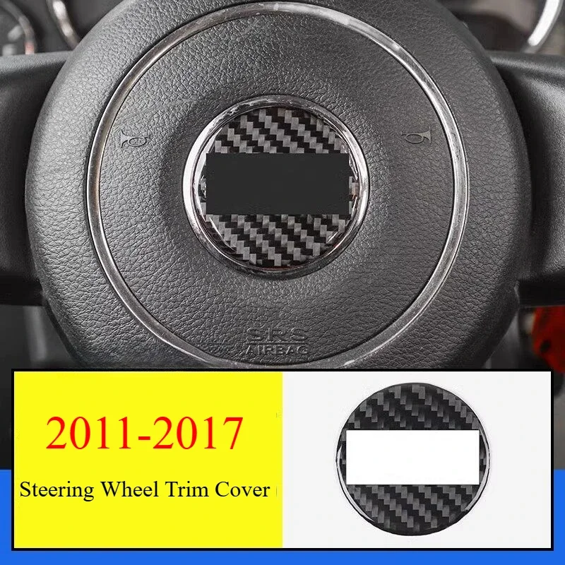 Фото Для Jeep Compass/Patriot 2011-2016: Накладка на руль - клей 3M, без инструментов, в стиле OEM ​ №5