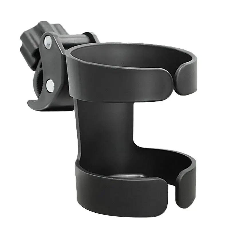

Universal Cup Holder For Stroller Durable 360 Degrees Rotation Cup Drink Holder For Mom And Babies Sturdy & Stable Gifts For
