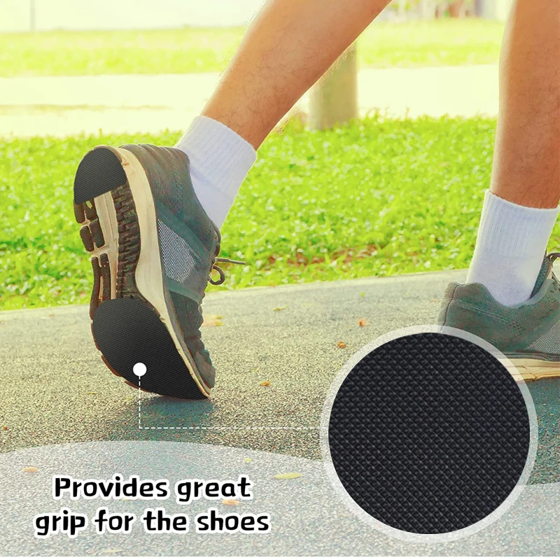 Rubber Shoe Sole Repair Patches Grips Anti-Slip Outsoles Insoles for Shoes Making High Heels Sandals Soles Replacement Material