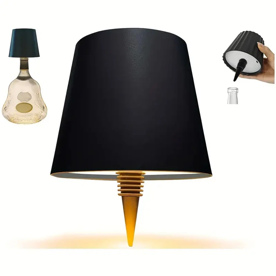 

Настольная лампа CEMODI для бутылок 3 цвета