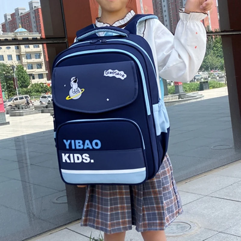 Grade 3-6 Primary School Students Children Cute Astronaut Backpacks New Girl Boy Cartoon High-capacity Schoolbags for Travel Hot