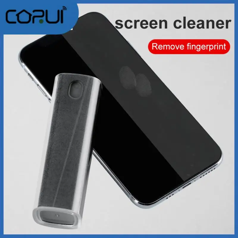 

Mini Phone Clean Screens Spray Computer Screen Cleaner Spray Dust Removal Microfiber Cloth Cleaning Artifact Computer Cleaners