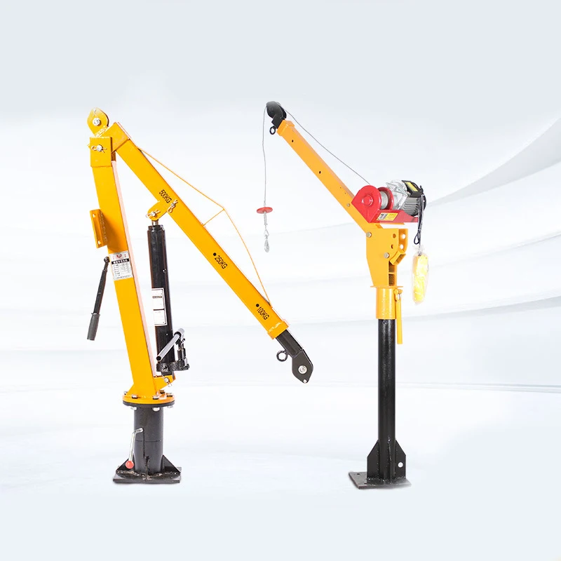 Vehicle Hoist Miniature 12V/24V Truck Loading and Unloading Lift Cargo Handling Auxiliary Lifting Equipment